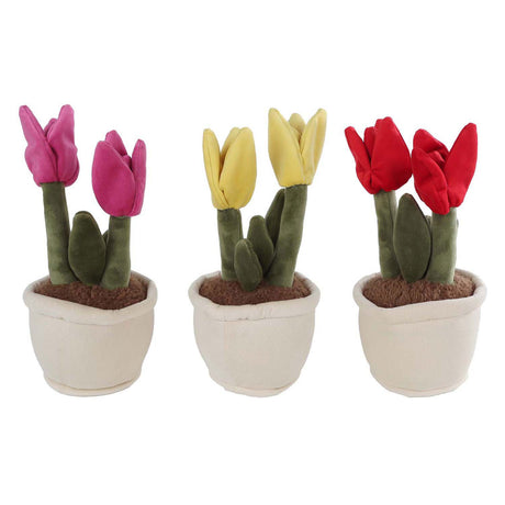 Peluche peluche plante tulipe Take me home, 27 cm