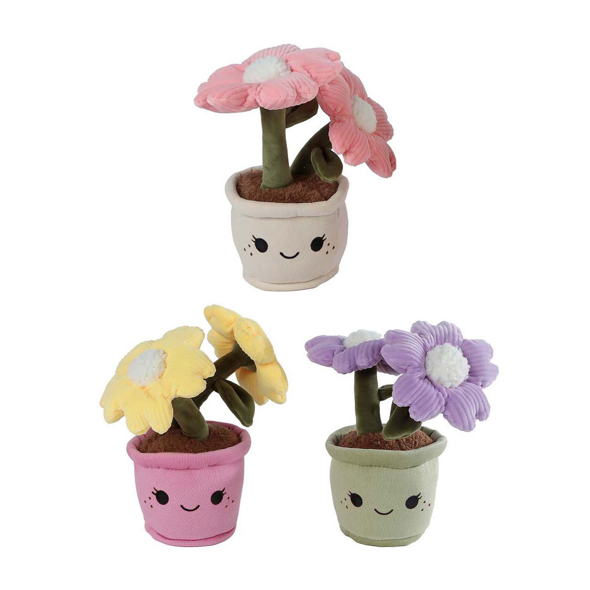 Peluche plante en peluche Take me home - fleurs, 18 cm