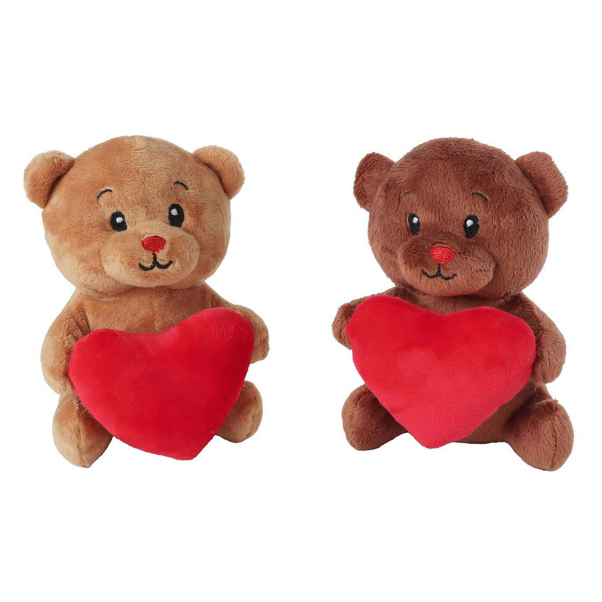 Ta meg hjem Hug Plush - Bear With Heart, 15cm