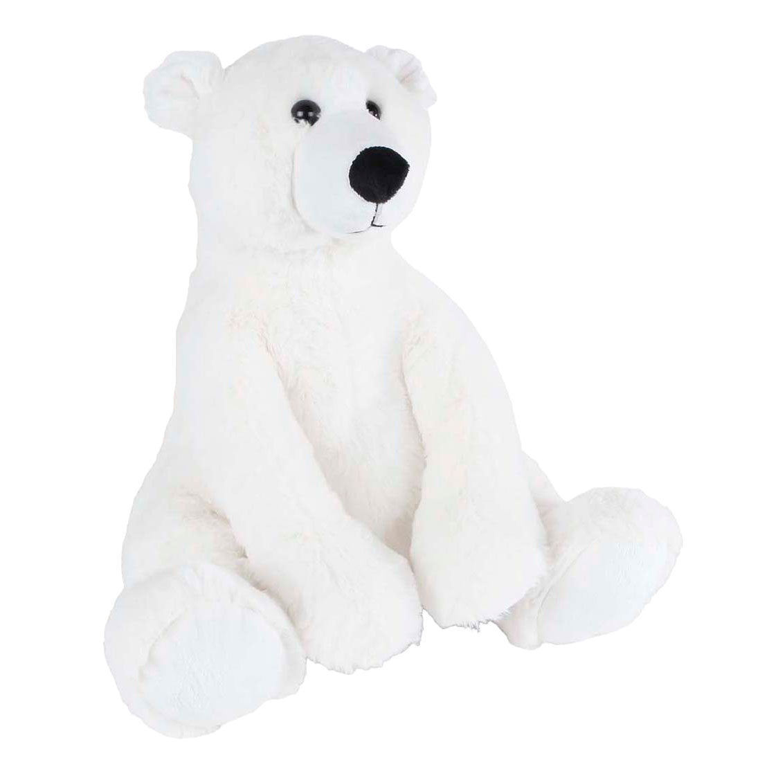 Ramenez-moi à la maison en peluche - ours polaire assis, 33 cm