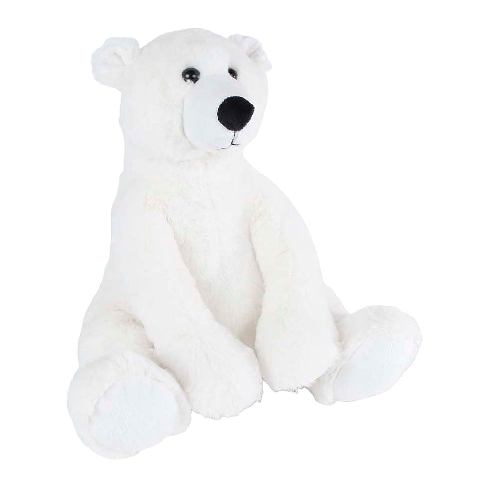 Portami a casa abbraccio peluche - orso polare seduto, 18 cm