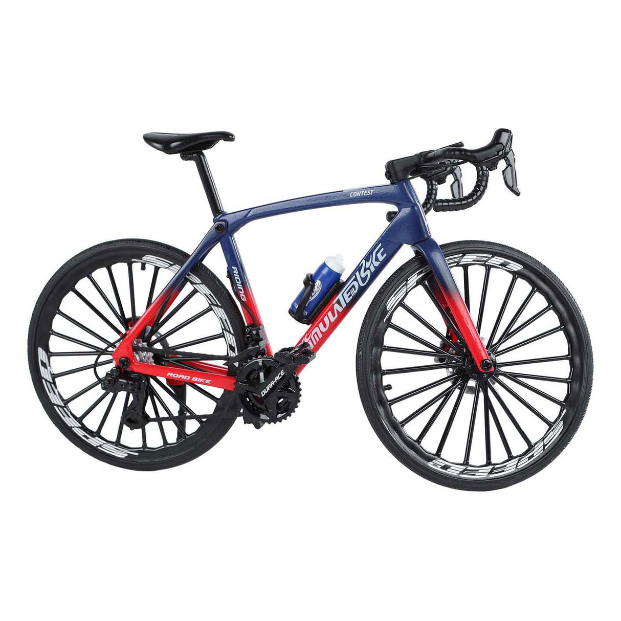 Vélo de course couleur moulé sous pression, 20,5 cm