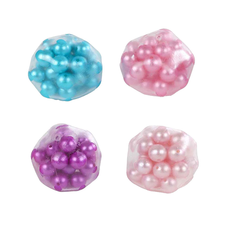 Boule de perles craquelées anti-stress Glamour, 5 cm