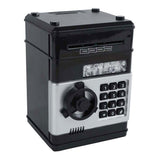 Coffre-fort avec code secret noir, 19,5 cm