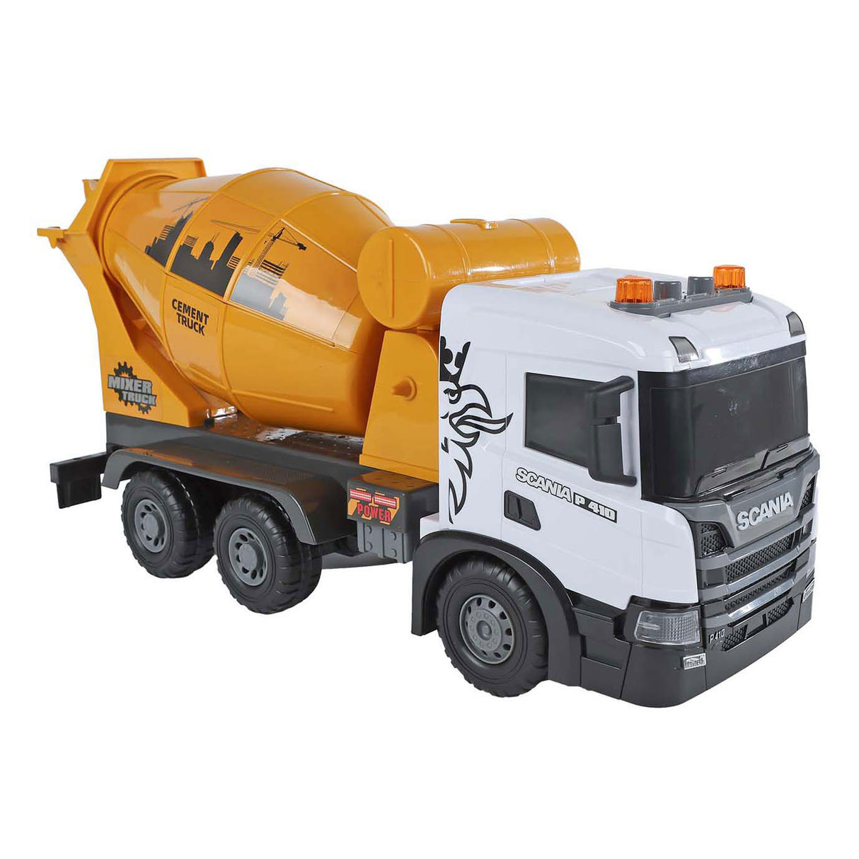 Friction de bétonnière de camion Scania à 2 jeux avec lumière et son