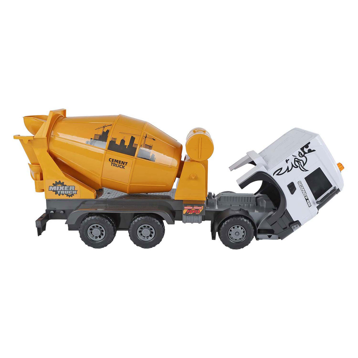 Friction de bétonnière de camion Scania à 2 jeux avec lumière et son
