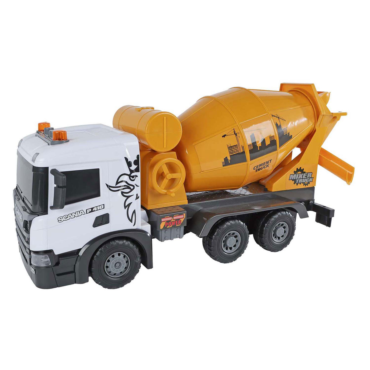 Friction de bétonnière de camion Scania à 2 jeux avec lumière et son