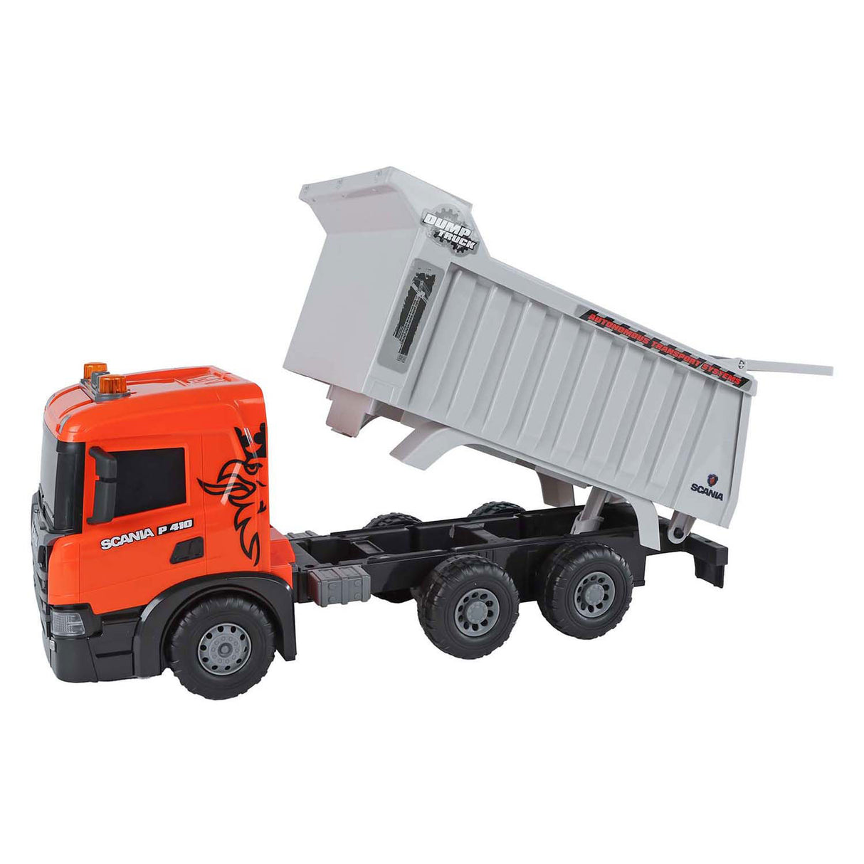 Friction de camion à benne basculante Scania à 2 jeux avec lumière et son