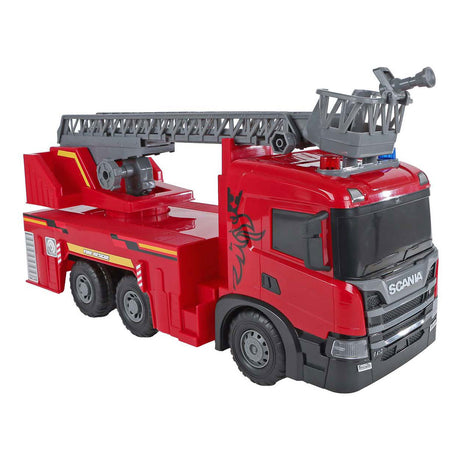 Friction de camion de pompiers Scania Truck 2 jeux avec lumière et son