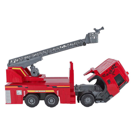 Friction de camion de pompiers Scania Truck 2 jeux avec lumière et son