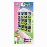 Coffre de rangement pour chevaux Kids Globe avec 12 cases