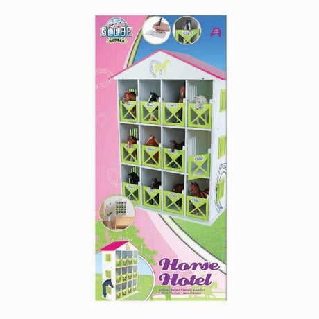 Coffre de rangement pour chevaux Kids Globe avec 12 cases