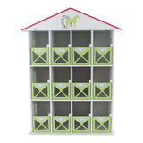 Coffre de rangement pour chevaux Kids Globe avec 12 cases