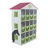 Coffre de rangement pour chevaux Kids Globe avec 12 cases