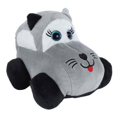Voiture animaux en peluche mini club, 15 cm