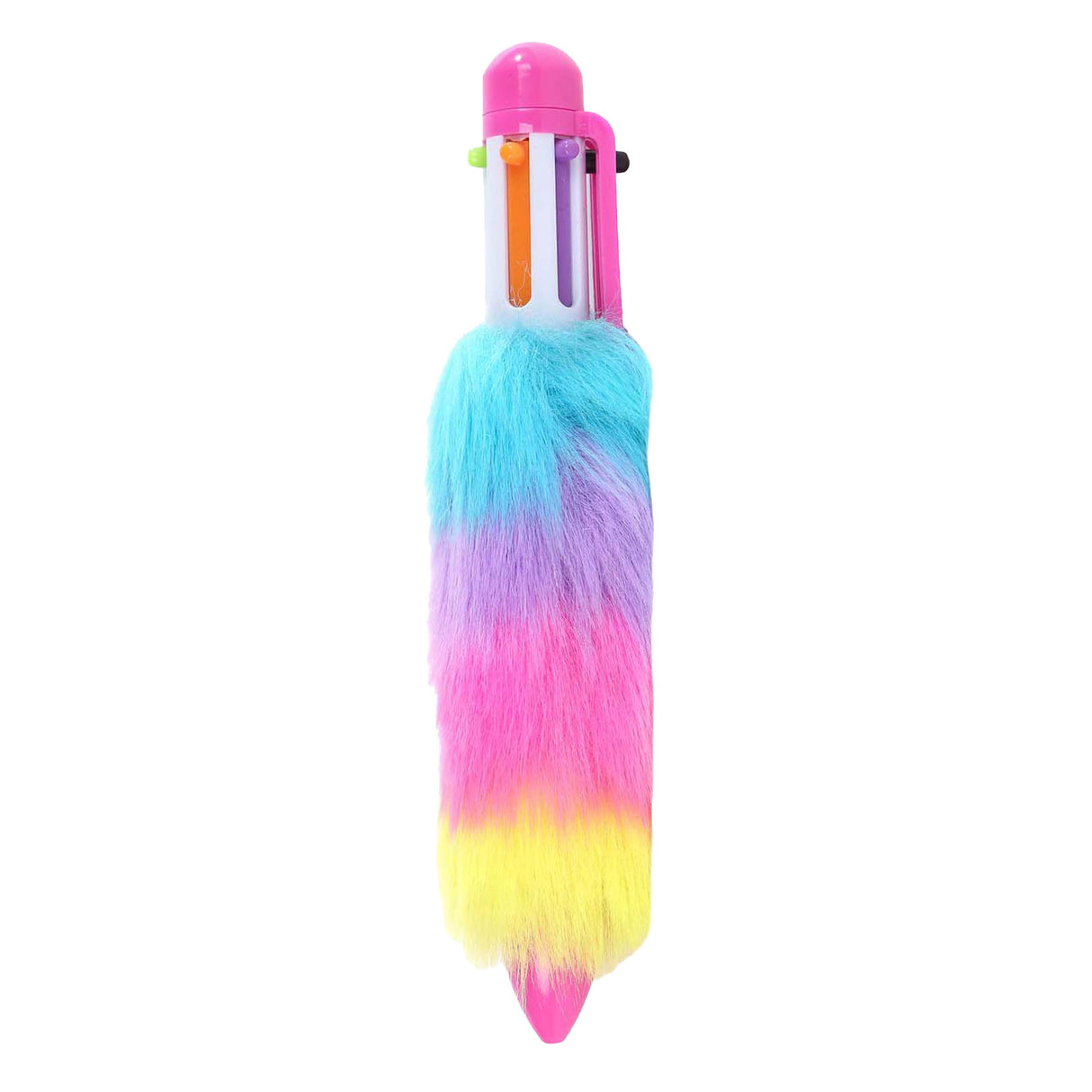 Stylo à bille multicolore moelleux Glamour
