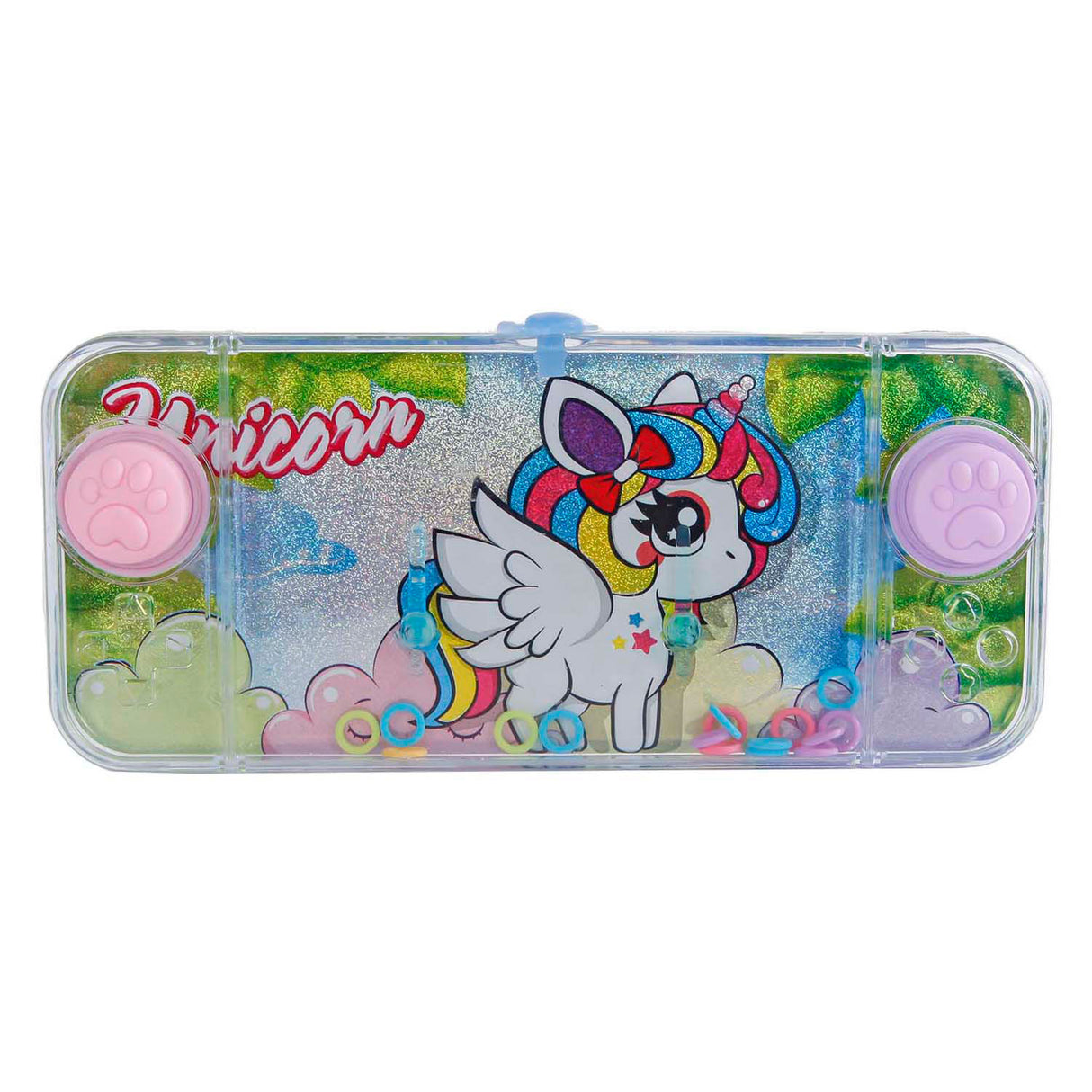 Jeu de patience licorne dans l'eau, 15,5x7cm