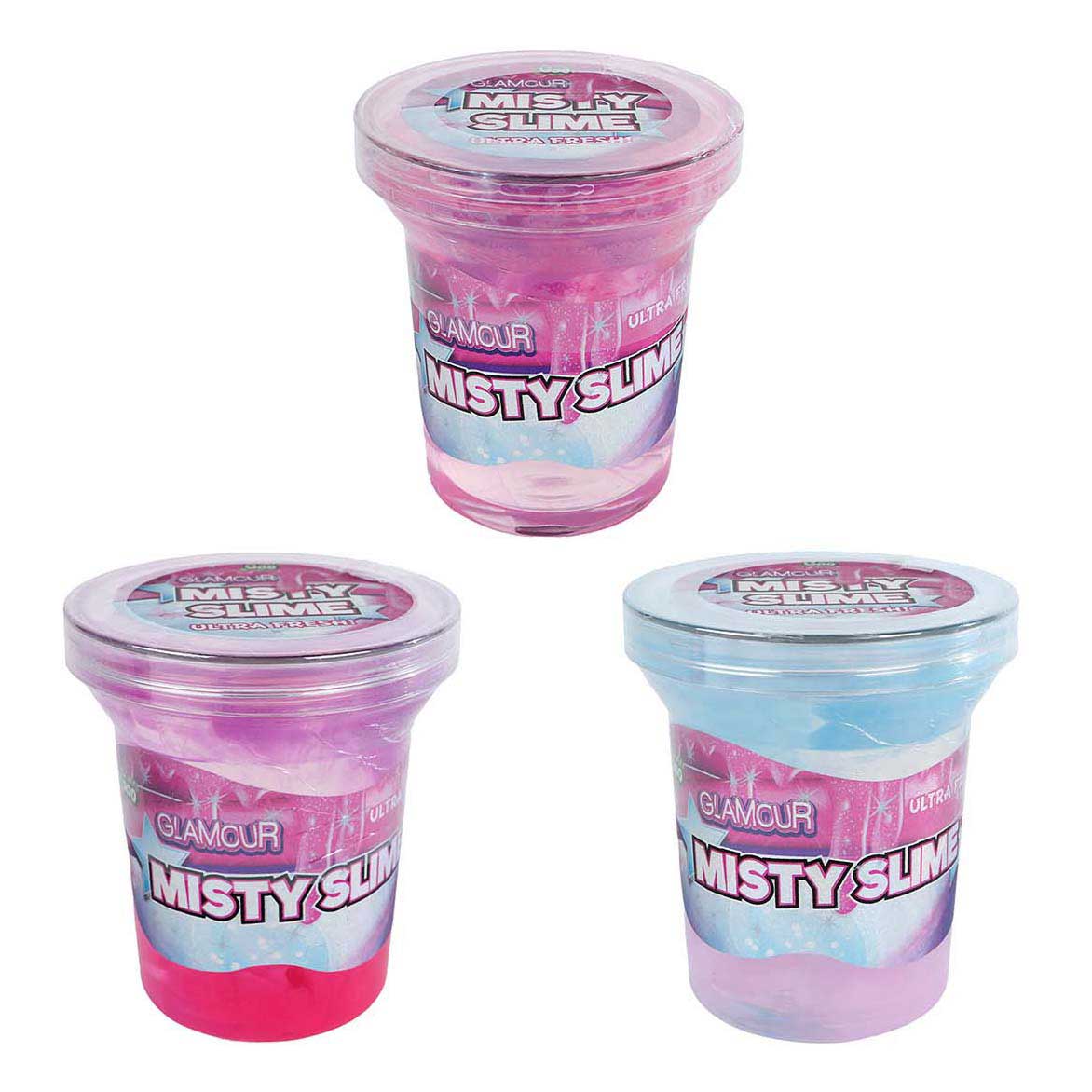 Slime torsadé super gluant et brumeux 260gr
