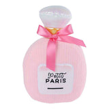 Peluche bouteille de parfum Glamour, 22 cm