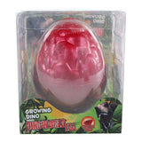 Oeuf Dinoworld avec dinosaure en croissance avec pierre précieuse 8cm