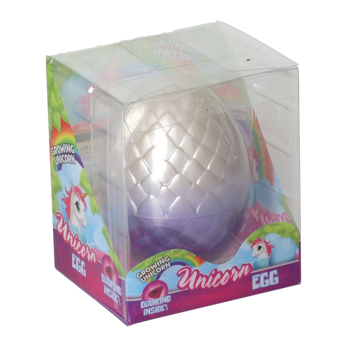 Oeuf de licorne avec licorne en croissance 8cm