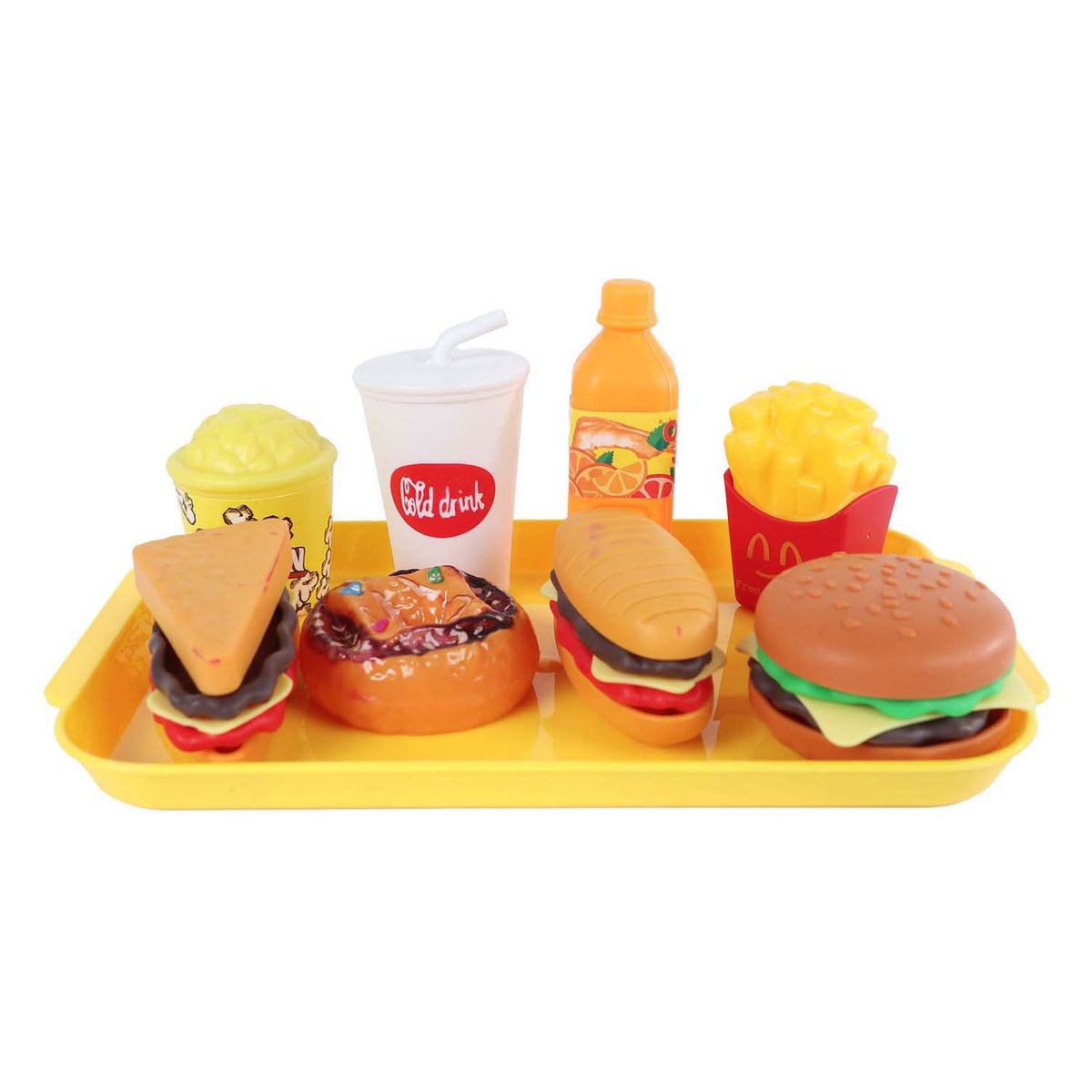 Ensemble de jeu de mini-menus de restauration rapide