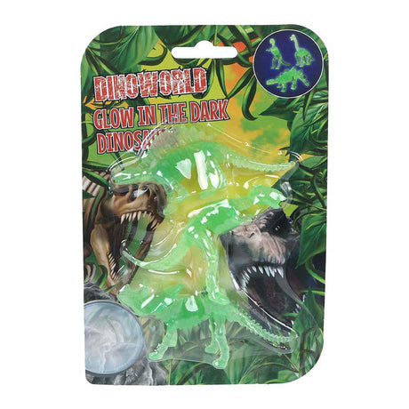 Dinoworld Dinosaure 3D qui brille dans le noir - 3 pcs.