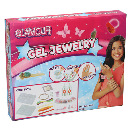 Fabriquer des bijoux glamour à partir de gel de cristal