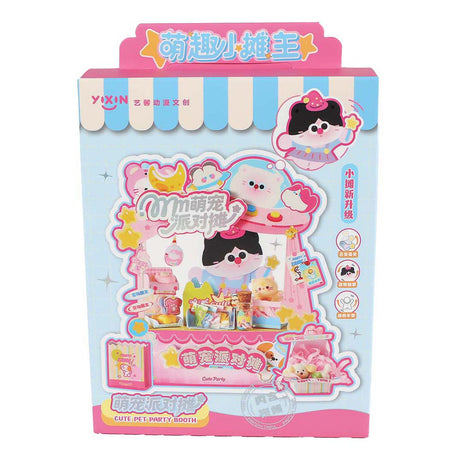 Kawaii craft stall animal party rose 15,5cm
