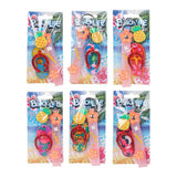 Sleutelhanger strand plezier teenslipper