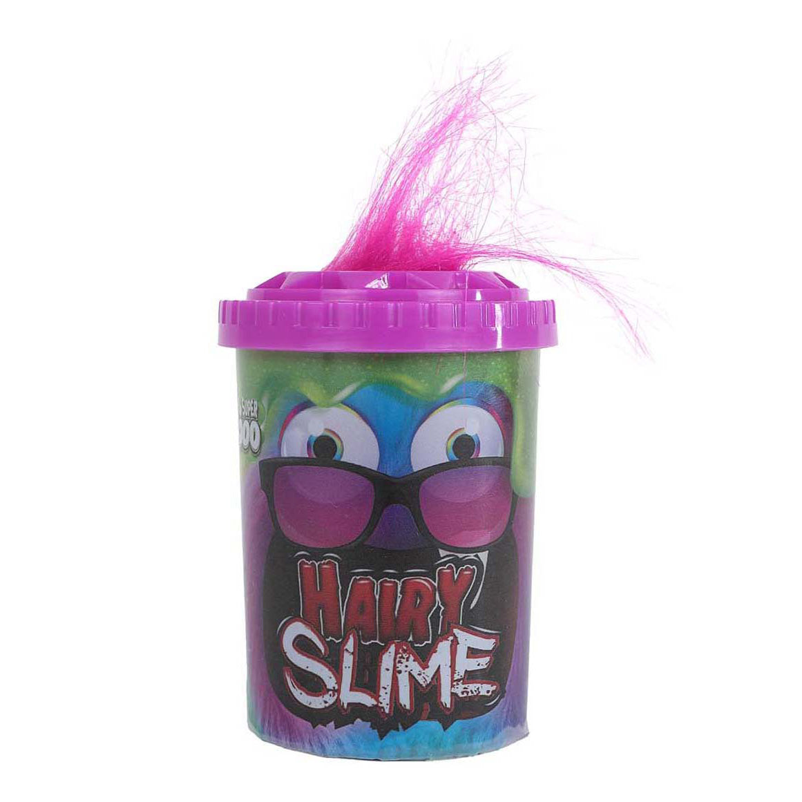 Slime harige monsters 100gram 4ass 8cm