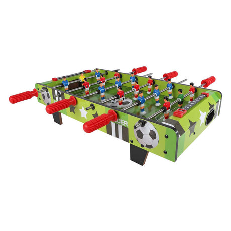 Jouez aujourd'hui au baby foot 9 contre 9 avec 2 ballons 59,5x30,5x13,5cm