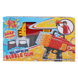 Sun fun super bellenblaaspistool met 2 potjes van 50ml