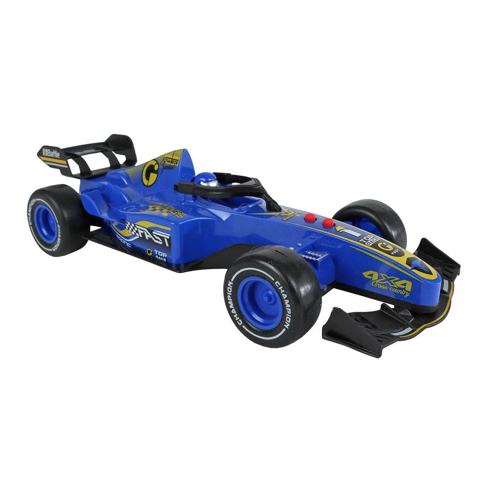 2-play formule raceauto met frictiemotor - licht en geluid - 26 cm
