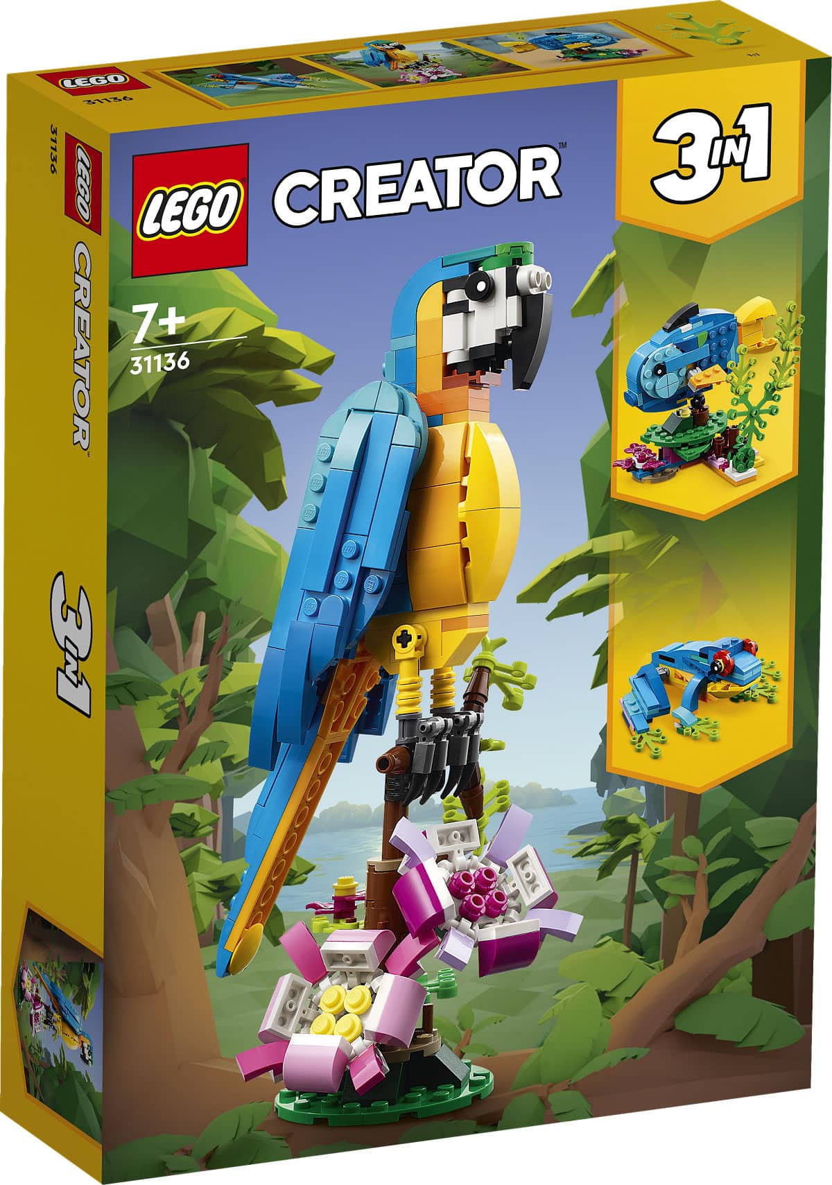 LEGO Creador 31136 Loro exótico