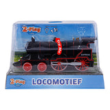 2-play Die-cast locomotive with light and sound, 14 cm