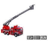 Camion échelle de pompiers moulé sous pression globe pour enfants nl, 16 cm