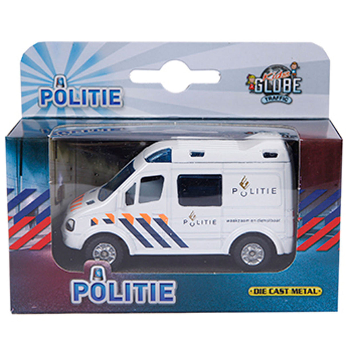 Voiture de police moulée sous pression pour enfants