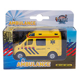 Ambulance moulée sous pression globe pour enfants nl