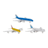 Avion à tirer moulé sous pression 2 jeux, 14 cm