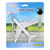 Avion à tirer moulé sous pression 2 jeux, 14 cm