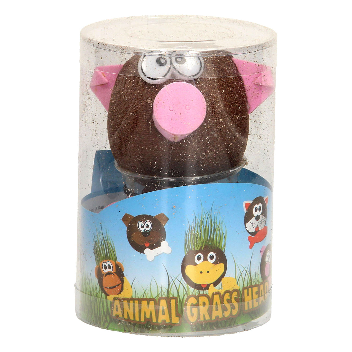 Toys Amsterdam grass friends cochon junior 12,5 cm feutre marron
