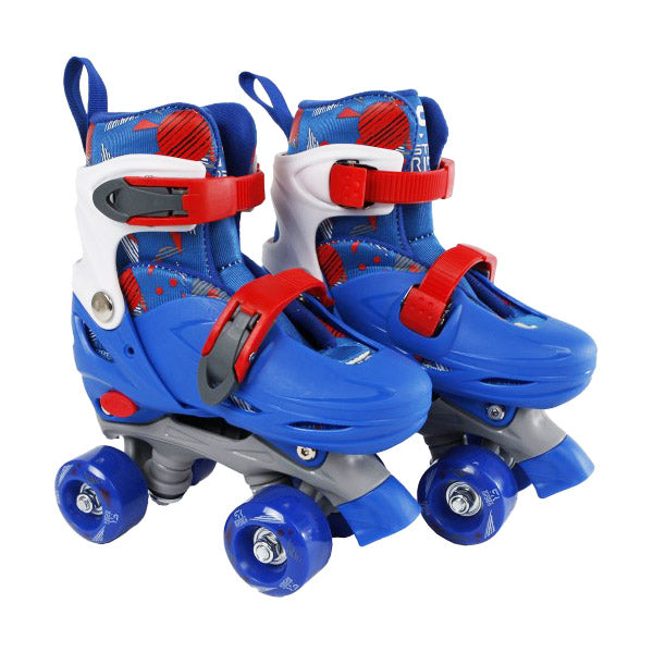 Street Rider Roller Skates Blue réglable, taille 27-30