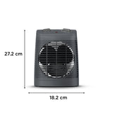 Rowenta Rowenta SO2321 Fan chauffage 1800W Gray