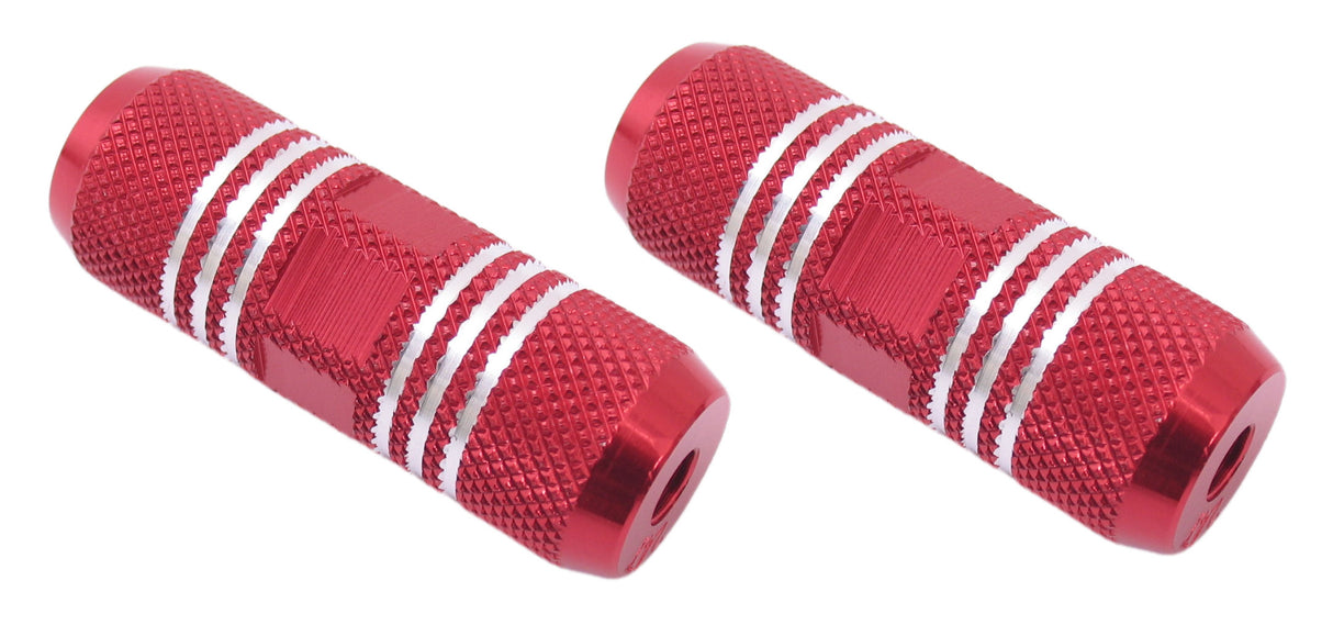 Fútbol de borde set freestyle 80 mm en 3 8 ejes rojo