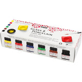 Société créative https: www.cchobby.nl glass-and-porcelain-paint-various-colors-6x20-ml-1-box