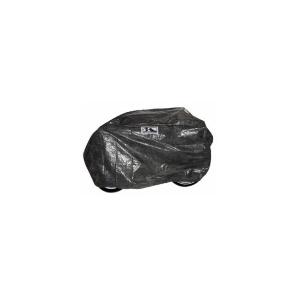 Garage de vélo xxl - Garage de vélo protecteur Peva pour tous les vélos standard, scooters - 230x135x65 cm - Matériau de la bâche - noir