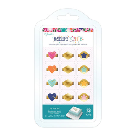 We r makers • Charm Staples Raisons de sourire 12 pièces