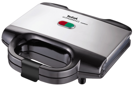 Machine à sandwich Tefal ultra-compacte en inox