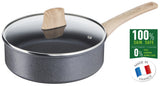 Batterie de cuisine Tefal poêle à frire tefal natural force oslash; 24 cm avec couvercle